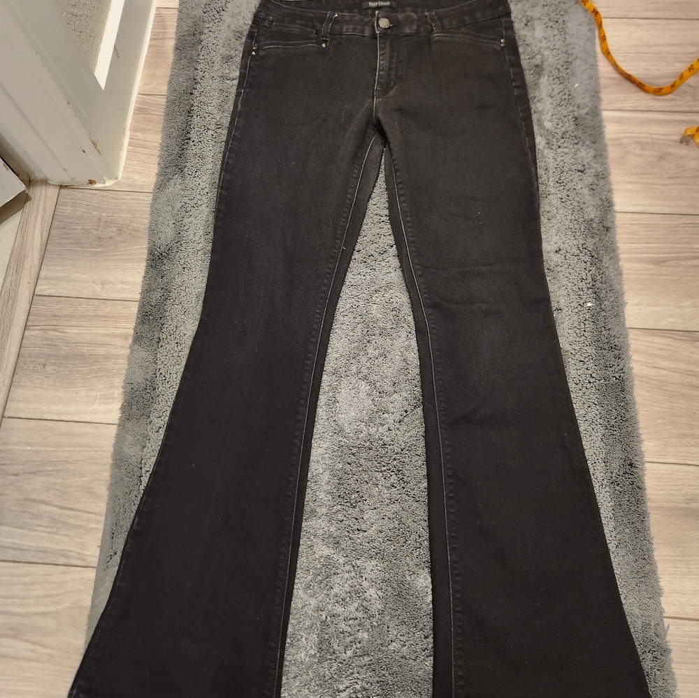 WHBM, black jeans, size: 8 reg.